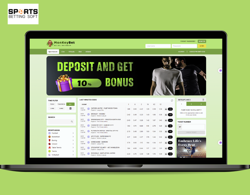 Live betting interface