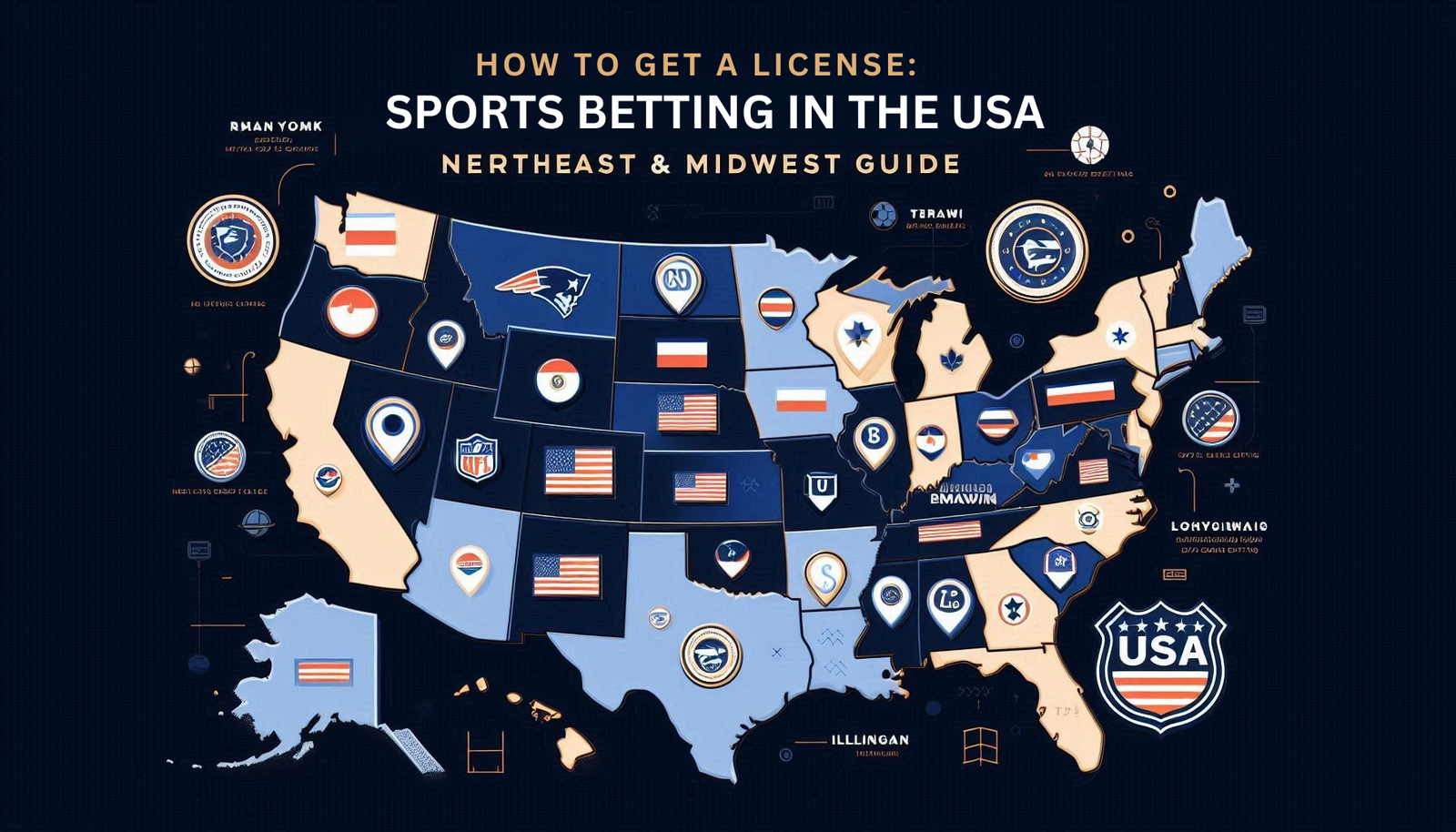 How to Get a Sports Betting License in the USA: A State-by-State Guide (2025)