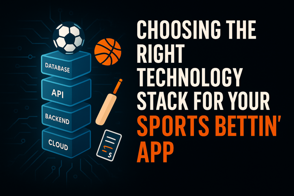 Choosing the Right Technology Stack for Your Sports Betting App